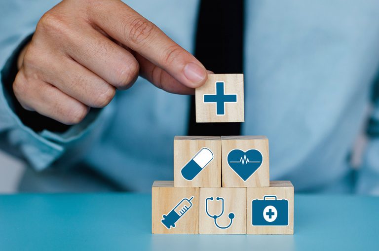 Good,Healthcare,And,Insurance,Concept.business,Hand,Choose,Plus,Sign,On