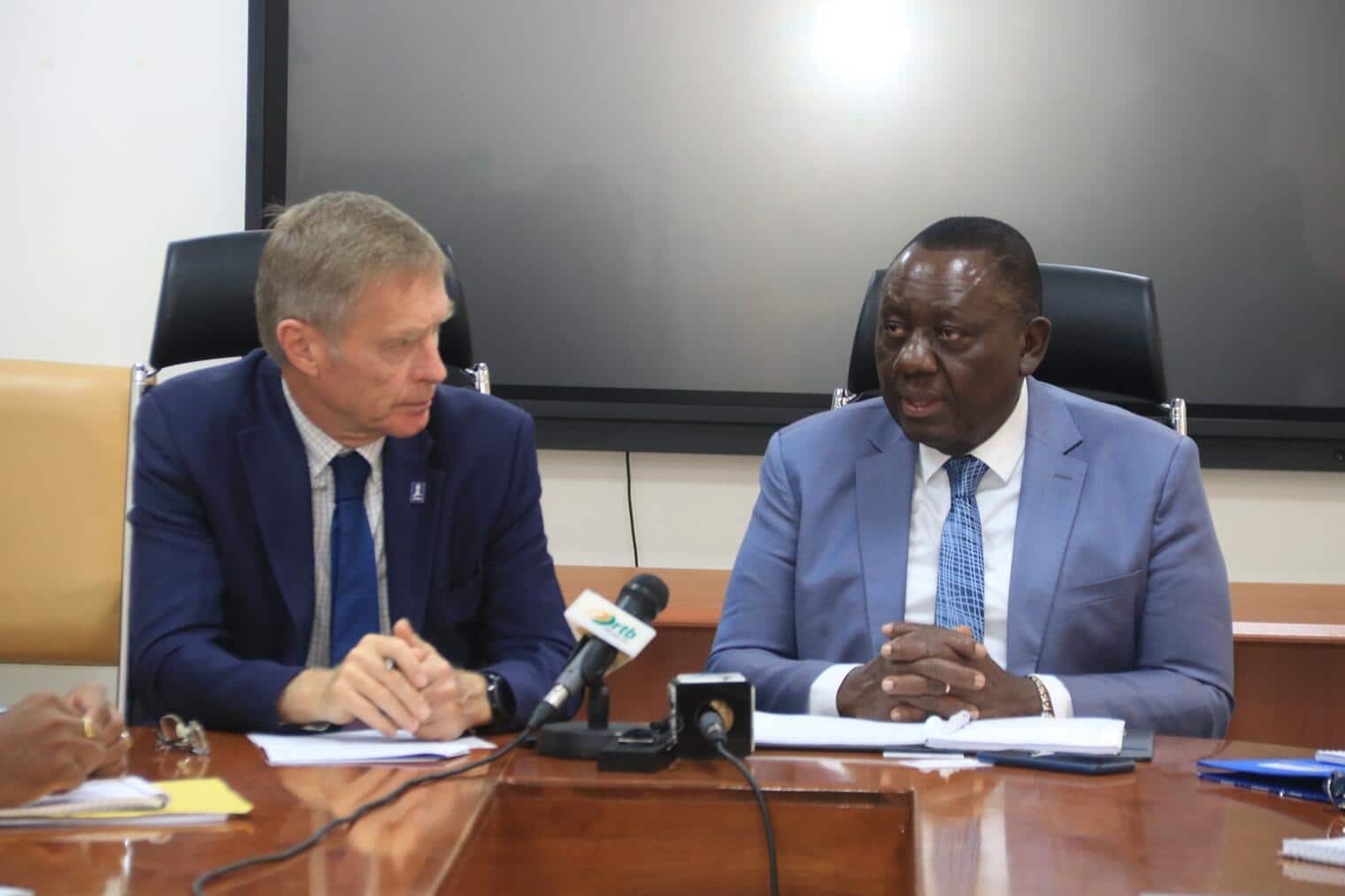 Bénin / Abomey-Calavi: une délégation du Fond International de Développement Agricole FIDA en sa visite du travail au siège du FIDA bénin