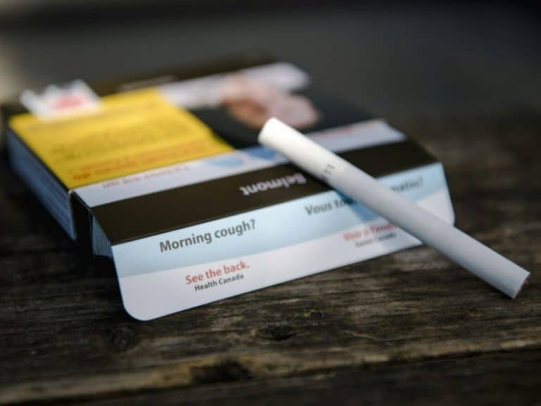 Image de l’article Santé/ Canada : les messages antitabac sont désormais imprimés sur chaque cigarette.