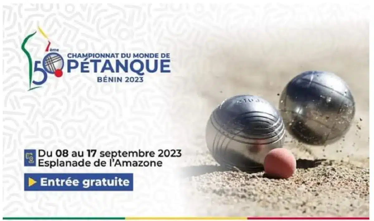 Championnat du Monde de Pétanque 2023 : Découvrez les Boulistes Béninois en Action !
