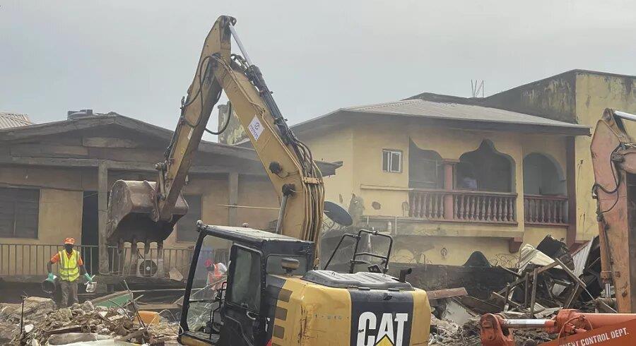 Tragédie au Nigéria : Un effondrement de bâtiment fait sept victimes