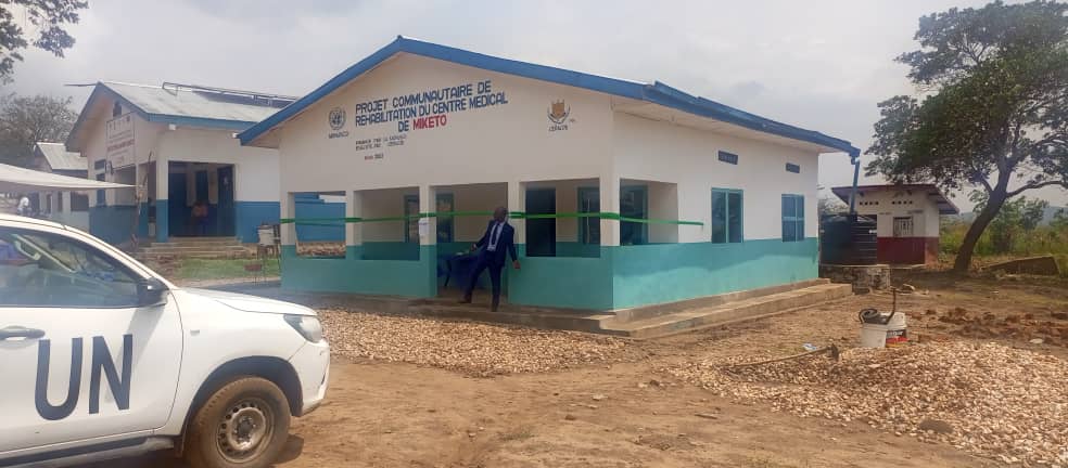 RDC : inauguration du centre de santé moderne construit par la MONUSCO
