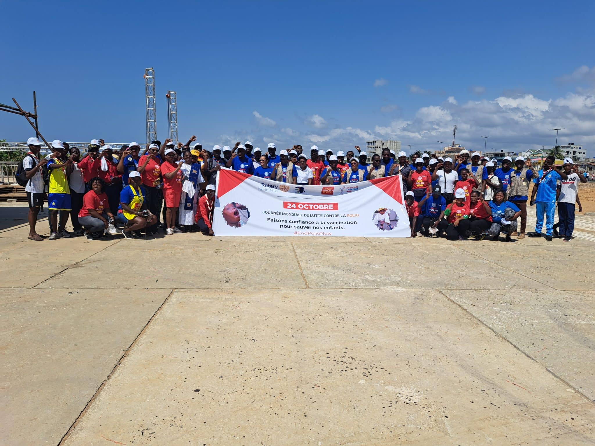 Ensemble contre la poliomyélite : Découvrez comment les Rotary Clubs du Bénin s’engagent pour éradiquer cette maladie !