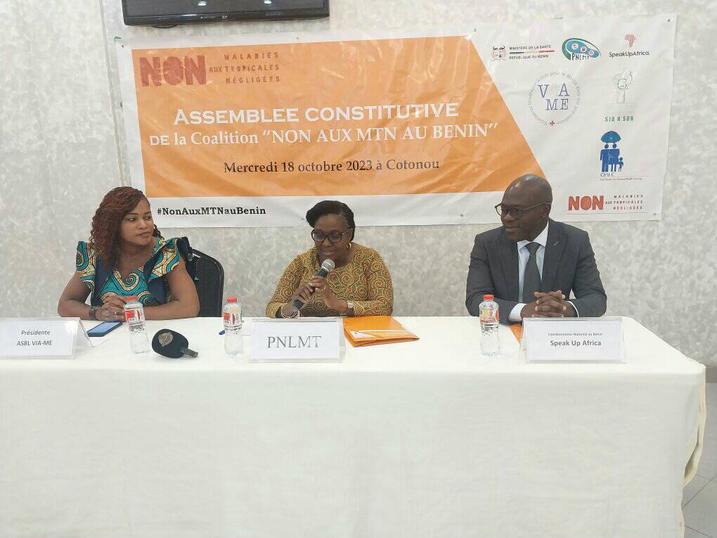 Lutte contre les Maladies Tropicales Négligées (MTN) au Bénin : la coalition nationale multisectorielle « NON aux MTN » engagée
