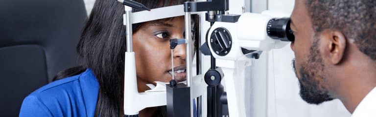 young-woman-eye-test