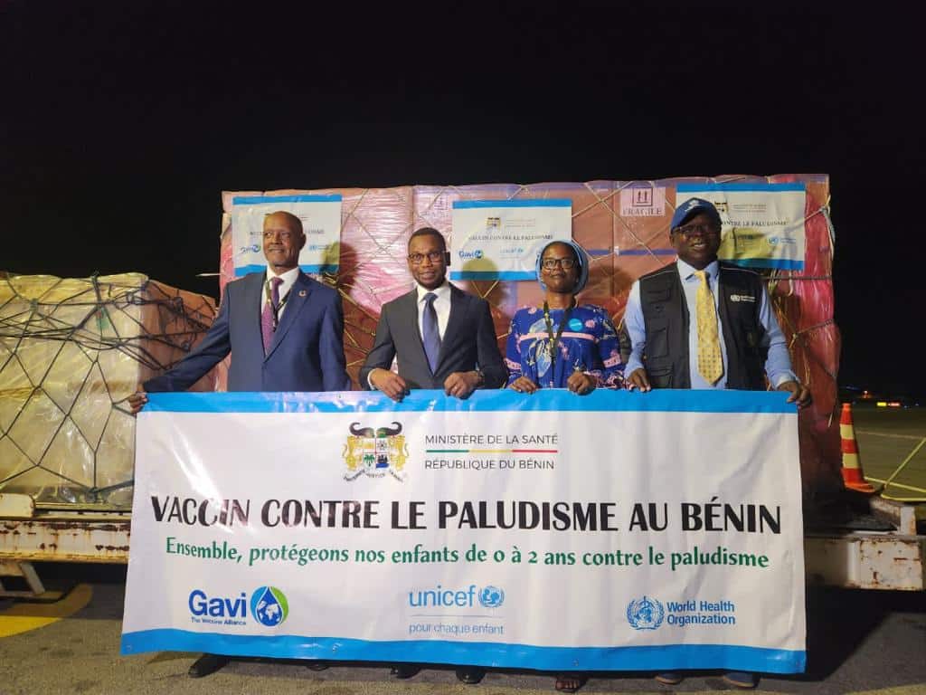 Bénin en première ligne contre le paludisme : plus de 200 000 doses du vaccin RTS,S arrivent pour sauver des vies !
